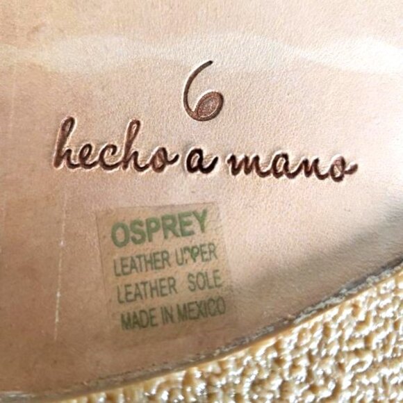 NEW beek OSPREY Woven Leather Slide Sandals - 6 - Picture 4 of 4